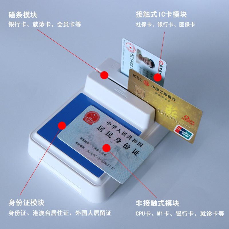 華大HD-100多功能社?？ㄗx卡器